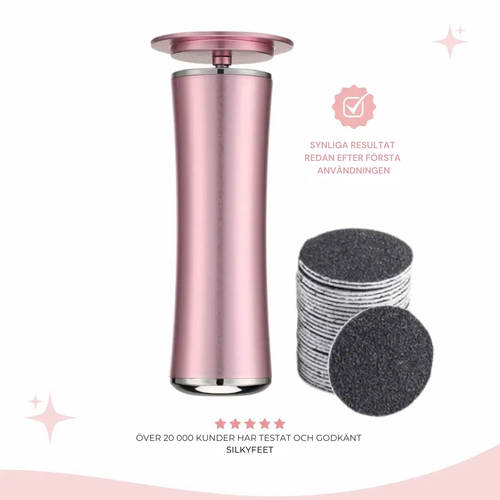 ✨ SilkyFeet™ – Elektrisk Fotfil för lena och fina fötter