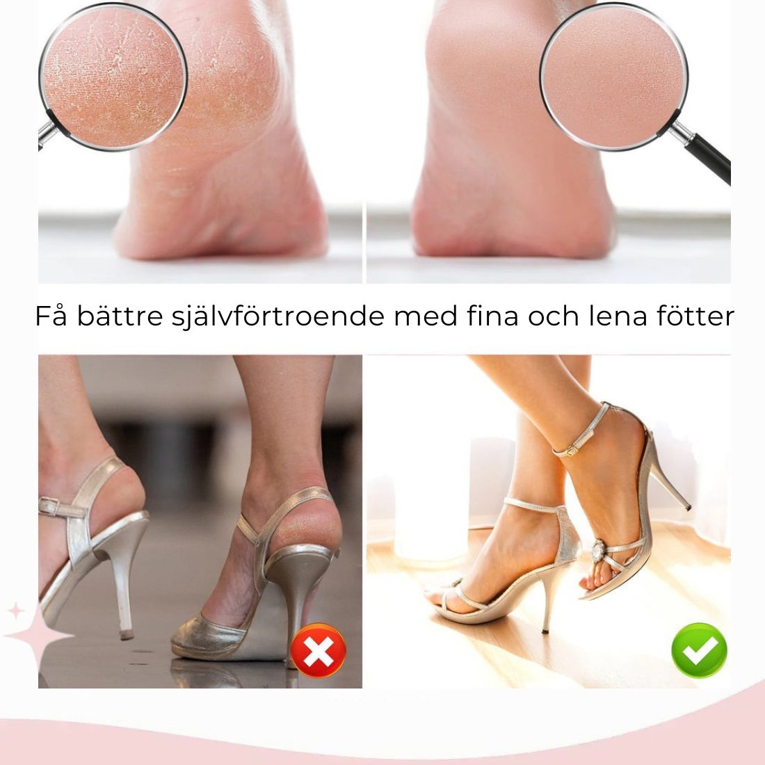 ✨ SilkyFeet™ – Elektrisk Fotfil för lena och fina fötter